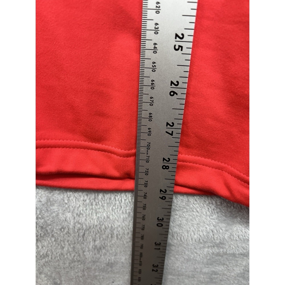 Adidas Climacool 1/4 Zip Vest Golf Vest Sleeveless Peformance Red Pink Men's L - Picture 7 of 7